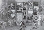 Samuel Finley Breese Morse Die Galerie des Louvre France oil painting artist
